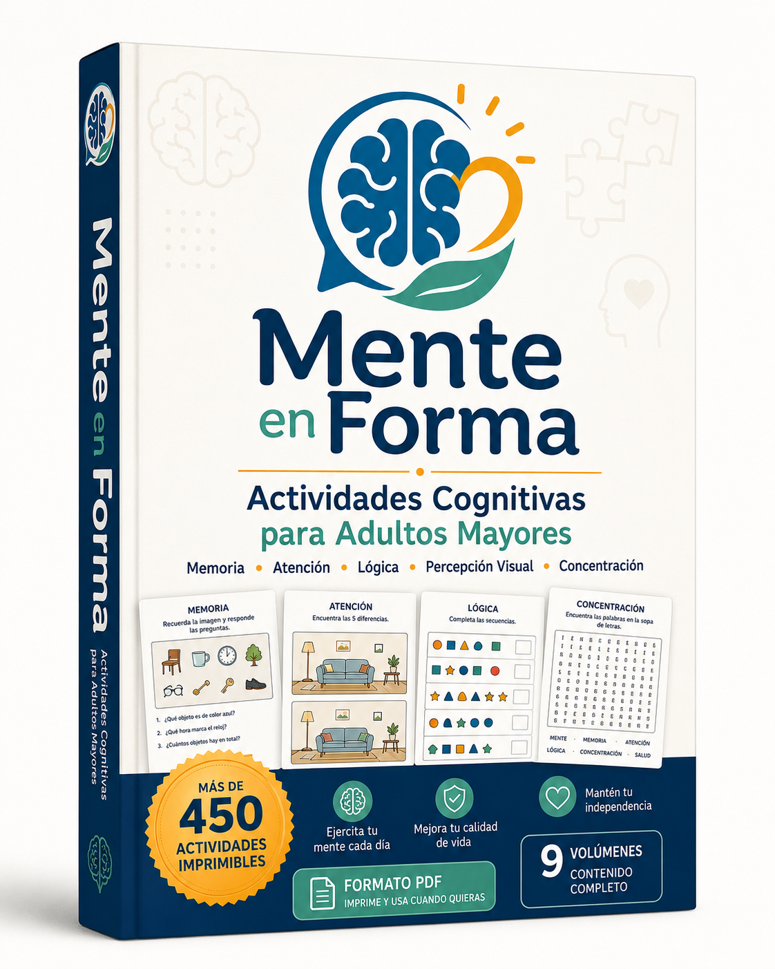 Mente en Forma — Súper Combo de Estimulación Cognitiva